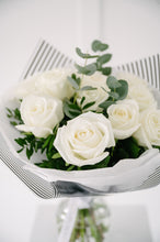 Load image into Gallery viewer, Dozen White Roses