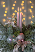 Load image into Gallery viewer, Double Candle Beauty: Radiant Christmas Centerpiece