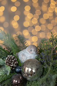 Festive Frost Table Arrangement