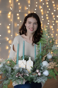 Winter Wonderland Advent Centrepiece