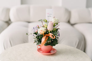Supermom Arrangement in a cup