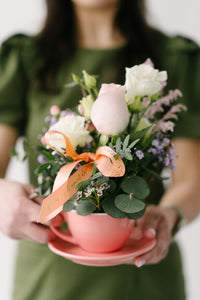 Supermom Arrangement in a cup