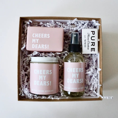 Cheers My Dears! - Gift Box by Pure Home Couture Apothecary
