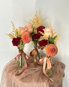 Fall Colours Bud Vase Arrangement