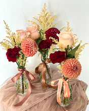 Load image into Gallery viewer, Fall Colours Bud Vase Arrangement