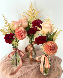 Fall Colours Bud Vase Arrangement