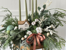 Load image into Gallery viewer, Winter Wonderland Advent Centrepiece with pastel accents