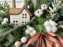 Load image into Gallery viewer, Winter Wonderland Advent Centrepiece with pastel accents