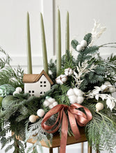 Load image into Gallery viewer, Winter Wonderland Advent Centrepiece with pastel accents