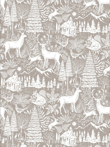 Tea Towel Forest Linent by Maison Lorrain