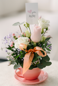 Supermom Arrangement in a cup