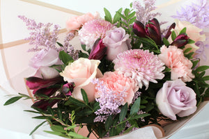 Violet Dream bouquet close up 2