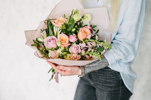 Peachy Pinks Bouquet