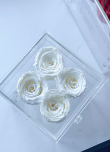 Forever Roses - Box of 4 With Jewelry Drawer ***NEW***