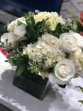 Load image into Gallery viewer, Hydrangea and Roses Arrangement