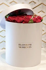 Hat Box with Roses