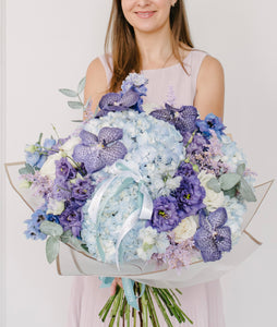 Wonderful in Purple oversized bouquet