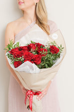 Load image into Gallery viewer, Red Romance Dozen roses