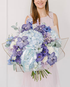 Wonderful in Purple oversized bouquet