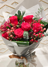 Load image into Gallery viewer, Half Dozen Roses Bouquet
